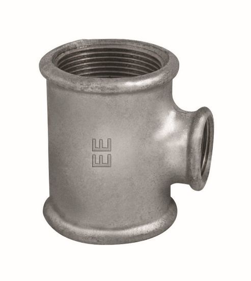 Immagine di TEE RIDOTTA IN GHISA Ø 4"x2 1/2"x4"