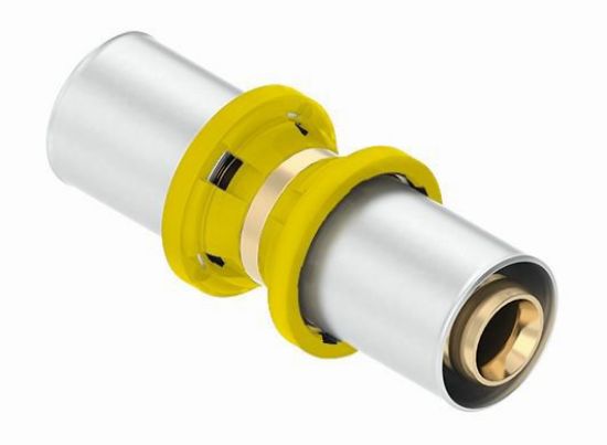 Immagine di MANICOTTO DRITTO INTERMEDIO NICHELATO MULTIGAS Ø 26x26 MM