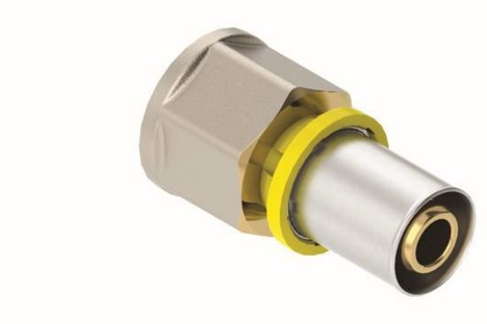 Immagine di RACCORDO DRITTO FEMMINA MULTIGAS NICHELATO Ø 26 MM 1"