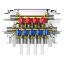 Immagine di TECO K4.3 KIT COLLETTORE SANITARIO MULTI INTERCETTAZIONE CALDA - FREDDA 4+5 FASTEC F13 DN15
