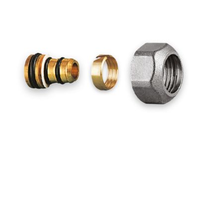 Immagine di RACCORDO A COMPRESSIONE Ø 1/2" PER MULTISTRATO Ø 16x2 MM TE-SA