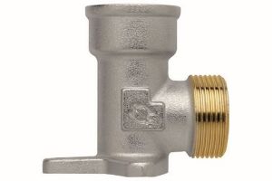 Immagine di GOMITO FLANGIATO Ø 3/4" FEMMINA ATTACCO 24x19