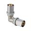 Immagine di RACCORDO A GOMITO INTERMEDIO NICHELATO Ø 16x16 MM FIVPRESS