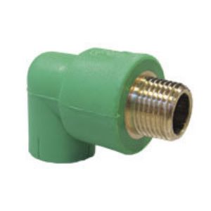 Immagine di GOMITO A 90° FILETTATO MASCHIO Ø 20 MM PER 1/2" POLYSYSTEM