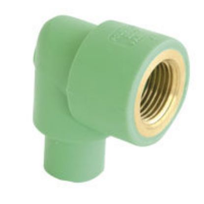 Immagine di GOMITO FILETTATO MASCHIO/FEMMINA Ø 20 MM PER 1/2" POLYSYSTEM