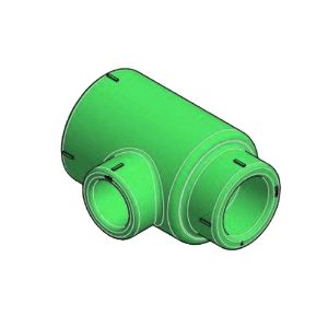 Immagine di TEE RIDOTTO Ø 32-20-25 MM POLYSYSTEM