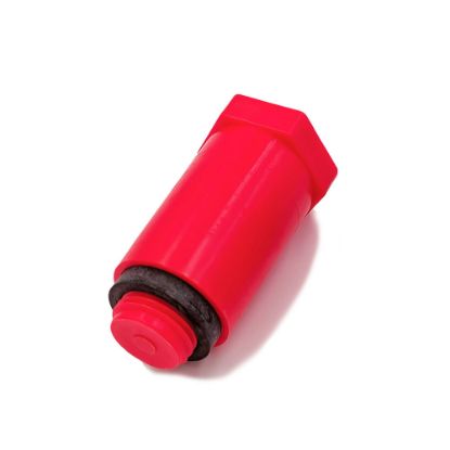 Immagine di TAPPO ROSSO x PROVA IMPIANTI Ø 1/2" RACCORDERIE METALLICHE