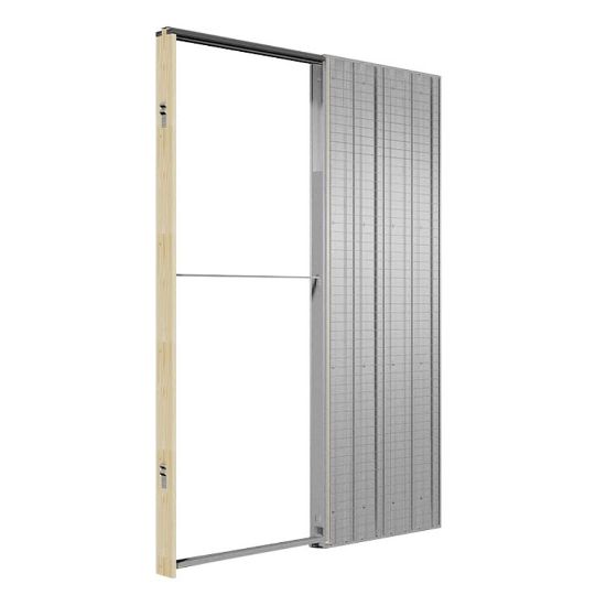 Immagine di TELAIO SCOMPARSA MURATURA COMMERCIALE 60x210 CM SPESSORE 10,5 CM