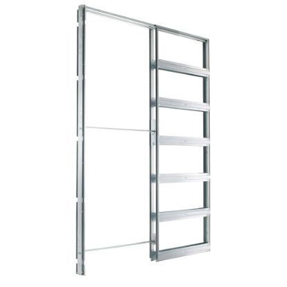 Immagine di TELAIO SCOMPARSA CARTONGESSO ECLISSE 80x210 CM SPESSORE 10/12,5 CM