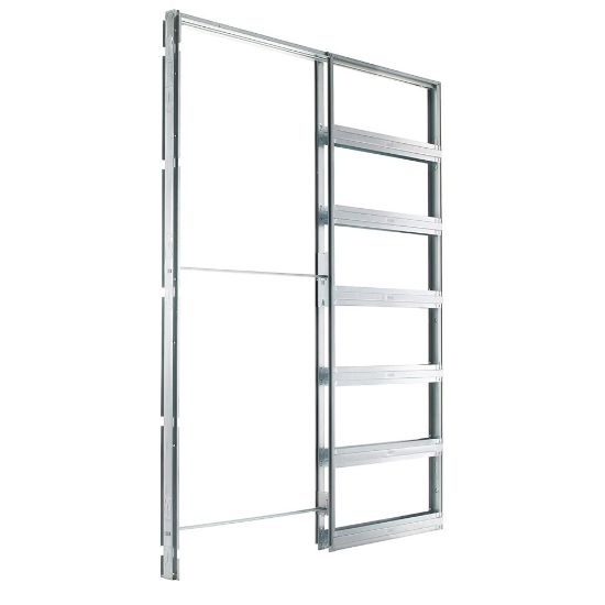 Immagine di TELAIO SCOMPARSA CARTONGESSO ECLISSE 60x210 CM SPESSORE 10/12,5 CM