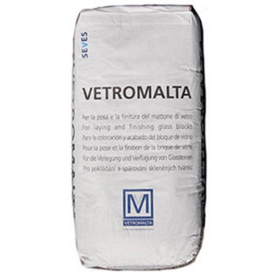 Immagine di MALTA PER POSA E STUCCATURA VETROMATTONI STUK-GLASS 25 KG