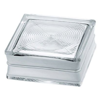 Immagine di VETROMATTONE PEDONABILE TRASPARENTE 19x19 CM