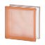 Immagine di VETROMATTONE ROSA ONDULATO SATINATO 19x19 CM