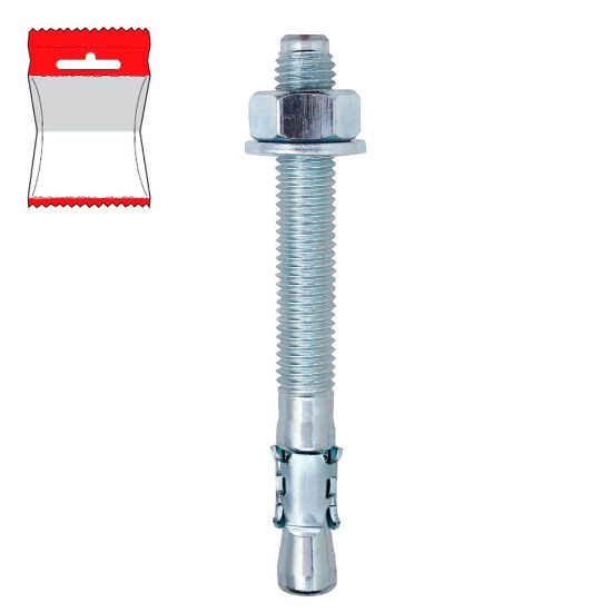 Immagine di TASSELLO PESANTE PASSANTE M 8x75 MM BLISTER 5 PZ