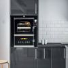 Immagine di FORNO DA INCASSO TAFER OPTIMUS 80 VERNICIATO RAME CON CARRELLO - CAMERA DI COTTURA CM 47x81 TAFER