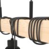 Immagine di LAMPADA EGLO TOWNSHEND 5 - STRUTTURA IN METALLO E LEGNO / FINITURA ACCIAIO, GESSO 700x200 H 1100