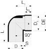 Immagine di CURVA TECNICA PEHD Ø 40/46 MM