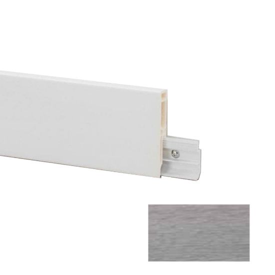 Immagine di BATTISCOPA PVC LINE 8613 DEC. 1211 2500x80x15 MM (PER LVT AUBIN) PROFILPAS