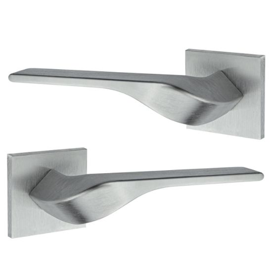 Immagine di MANIGLIA ALICIA QUADRA CROMO SATINATA FIMET