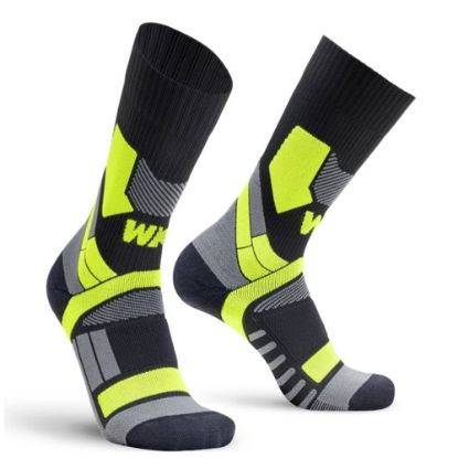 Immagine di CALZA INVERNALE BATTERIOSTATICA MEDIA ACTIVEUP! DRY COLORE NERO-GIALLO FLUO TG. 40/43 CONFEZIONE DA UN PAIO ZERO 3