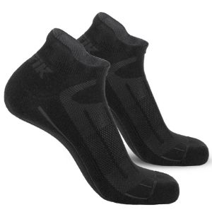 Immagine di CALZA ESTIVA COTONE BASSO SPEEDY COLORE NERO TG. 41/43 CONFEZIONE DA UN PAIO ZERO 3