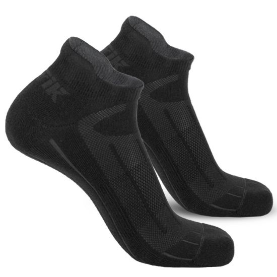 Immagine di CALZA ESTIVA COTONE BASSO SPEEDY COLORE NERO TG. 41/43 CONFEZIONE DA UN PAIO ZERO 3