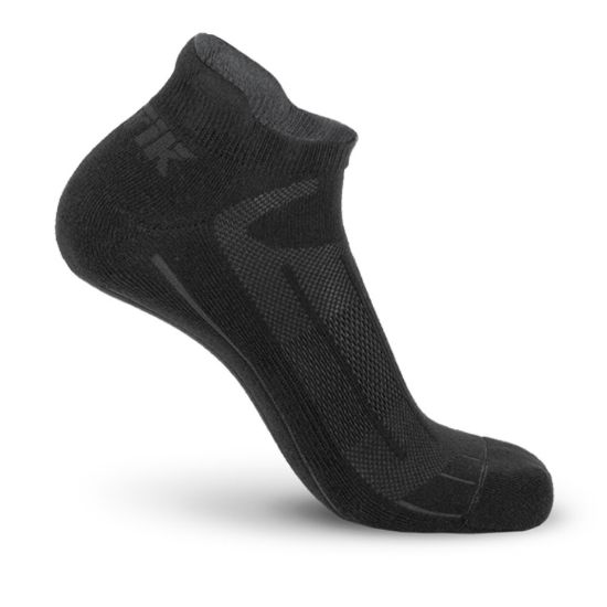 Immagine di CALZA ESTIVA COTONE BASSA SPEEDY COLORE GRIGIO TG. 44/46 CONFEZIONE DA UN PAIO ZERO 3