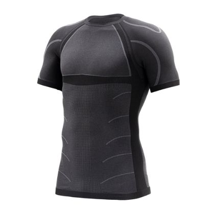 Immagine di T-SHIRT TERMICA UNDERWEAR BS160 NADAL NERO/ANTRACITE TG. S/M ZERO 3