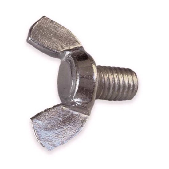 Immagine di VITE ACCIAIO ZINCATO AD ALETTE M.8 PER CARTELLO STRADALE