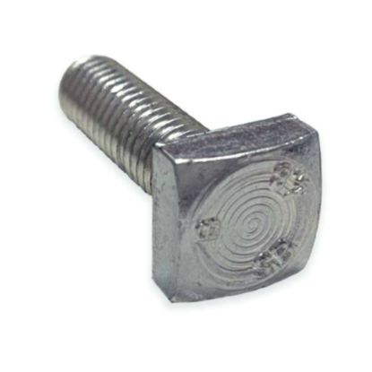 Immagine di VITE ACCIAIO ZINCATO TESTA QUADRA M. 8x25 MM PER CARTELLO STRADALE