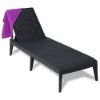 Immagine di LETTINO NUMANA SUNLOUNGER DIMENSIONI 60x186x29H CM COLORE ANTRACITE SCURO - ART. 950 TOOMAX
