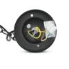Immagine di LAMPADA A SOSPENSIONE A LANTERNA CON PORTALAMPADA ATTACCO E27 COLORE NERO IP44 VT-850 V-TAC