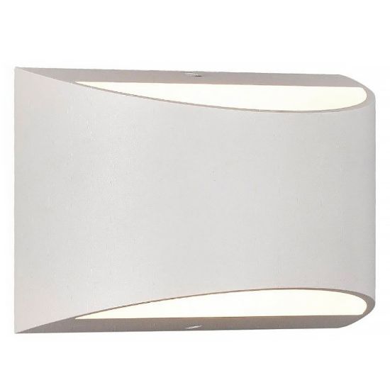 Immagine di APPLIQUE A MURO DA ESTERNO 10W DOPPIO FASCIO LUMINOSO COLORE BIANCO 4000K IP54 VT-815-W V-TAC