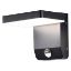 Immagine di APPLIQUE A MURO DA ESTERNO CON SENSORE DI MOVIMENTO QUADRATA 17W 150LM/W COLORE NERO 3000K IP65 VT-11020-SQ-B V-TAC