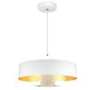 Immagine di LAMPADA A SOSPENSIONE LED 7W 4000K COPPA IN METALLO COLORE BIANCO Ø 34CM VT-7666-WH V-TAC