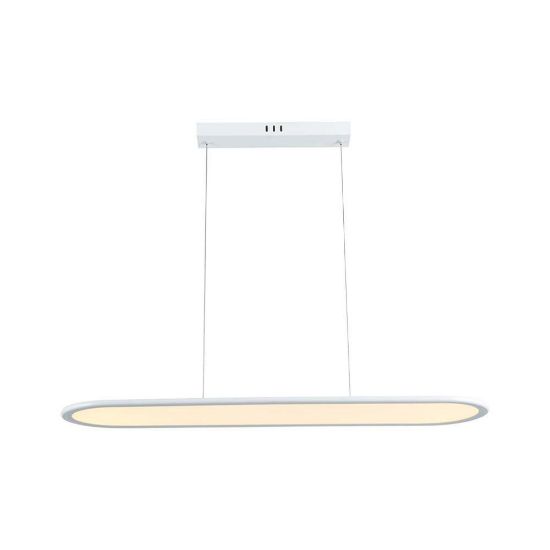 Immagine di LAMPADA A SOSPENSIONE LED 24W 4000K DIMENSIONE 8x20 CM COLORE BIANCO VT-7821-W V-TAC