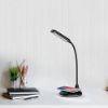 Immagine di LAMPADA LED DA TAVOLO CON BASE DI RICARICA WIRELESS PER SMARTPHONE 3W COLORE NERO VT-7705-B-N V-TAC