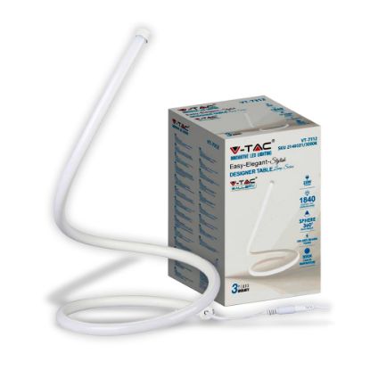Immagine di LAMPADA LED DA TAVOLO 20 W COLORE BIANCO VT-7312-W-N V-TAC