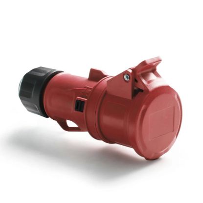 Immagine di PRESA INDUSTRIALE MOBILE 3 POLI+TERRA 380V 16A IP54 ROSI