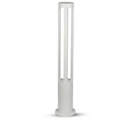 Immagine di LAMPIONE A LED DA GIARDINO FISSAGGIO A TERRA 10W COLORE BIANCO H:80CM 4000K IP65 VT-820-W V-TAC