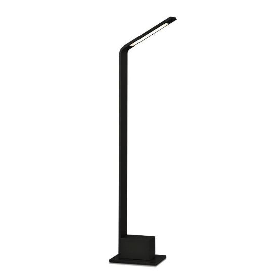 Immagine di LAMPIONE A LED DA GIARDINO FISSAGGIO A TERRA 6W COLORE NERO H.80,5 CM 4000K IP65 VT-896-B-N V-TAC