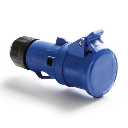 Immagine di PRESA INDUSTRIALE MOBILE 2 POLI+TERRA 220V 16A IP54 ROSI