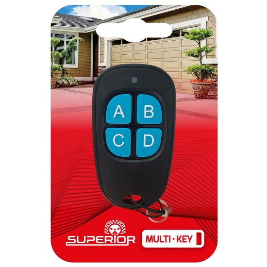 Immagine di RADIOCOMANDO AUTOAPPRENDENTE MULTI-KEY 433,92/868 MHZ SUPERIOR