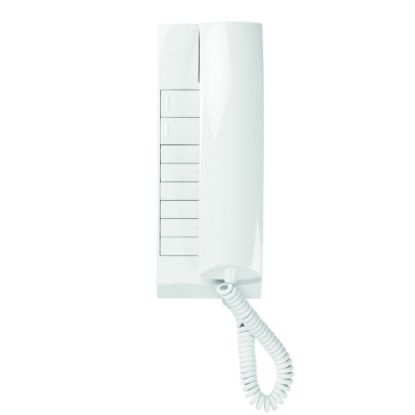 Immagine di CITOFONO SERIE EXHITO CON 2 PULSANTI DI CUI 1 APRIPORTA CON PREDISPOSIZIONE DI 5 FUNZIONI AGGIUNTIVE A CABLAGGIO RIDOTTO 1+1 FARFISA