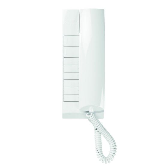 Immagine di CITOFONO SERIE EXHITO CON 2 PULSANTI DI CUI 1 APRIPORTA CON PREDISPOSIZIONE DI 5 FUNZIONI AGGIUNTIVE A CABLAGGIO RIDOTTO 1+1 FARFISA