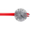 Immagine di KIT PULIZIA CANNE FUMARIE 1 SCOVOLO TONDO NYLON D.250 + 5 ASTE L=1400MM LUNGHEZZA TOTALE MT 7