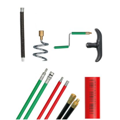 Immagine di ASTA PER PULIZIA CAMINO LUNGHEZZA 1,4 MT ATTACCO M12