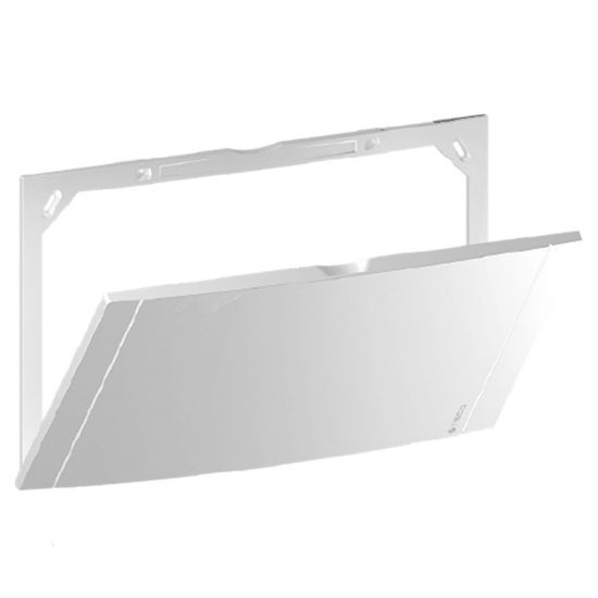 Immagine di TECOFIX PLACCA DI COPERTURA BIANCA CON SPORTELLO MAGNETICO PER CASSETTA TXA02