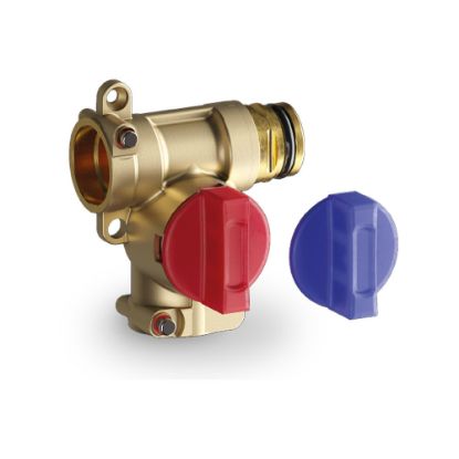 Immagine di TECO FASTEC F13 DN10 T4 VALVOLA A SFERA VERSIONE A T FEMMINA-FEMMINA-MASCHIO