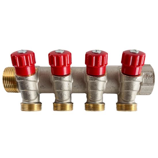 Immagine di COLLETTORE SANITARIO 3/4x4 VIE ROSSO